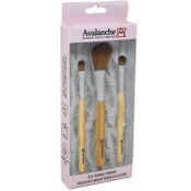 Wholesale - 3pc AVALANCHE BLUSH MAKEUP BRUSH SET C/P 48, UPC: 4890808250402